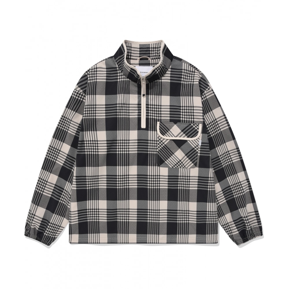 COVERNAT チェックアノラックジャケット