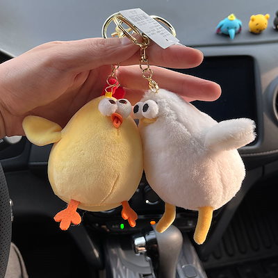 Qoo10] 面白い小さな黄色の鶏のぬいぐるみランドセ