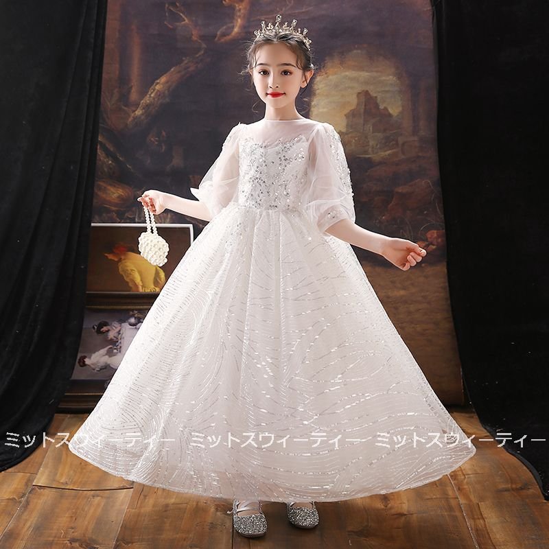 発表会 子供ドレス 女の子 フォーマル ピアノ 結婚式 子供ドレス 刺繍 ドレス キッズドレス 子供