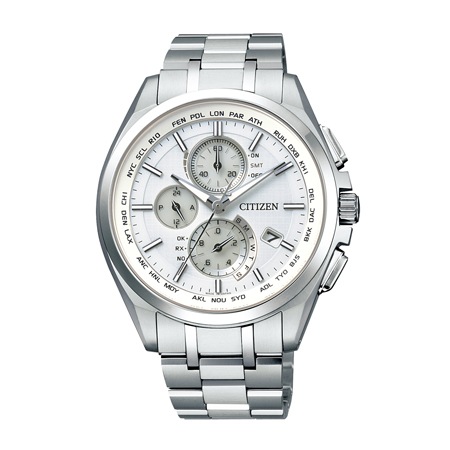 シチズン 【国内正規品】アテッサ　ダイレクトフライト エコ・ドライブ電波時計 AT8040-57A