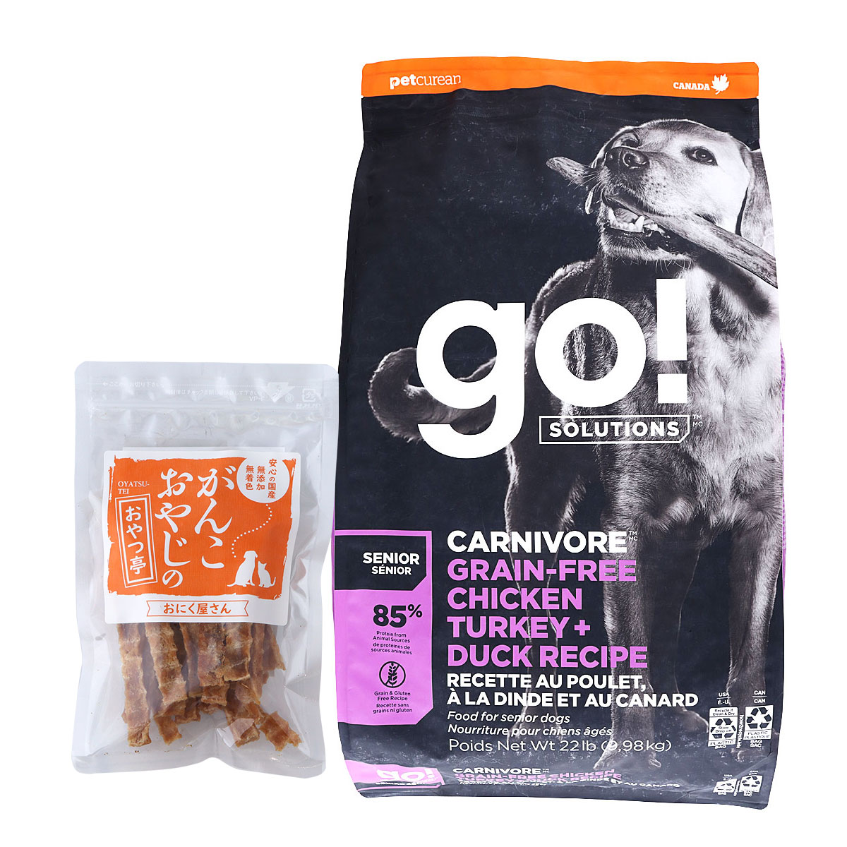 GO! ゴー ソリューションズ カーニボア シニア 9.98kg【国産たじま鶏ジャーキー40g付き】