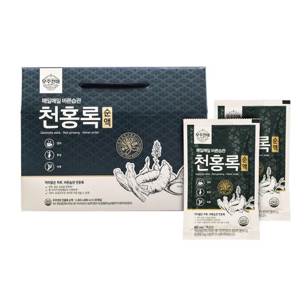 茂朱天馬 千紅緑 純液 무주천마 천홍록 순액