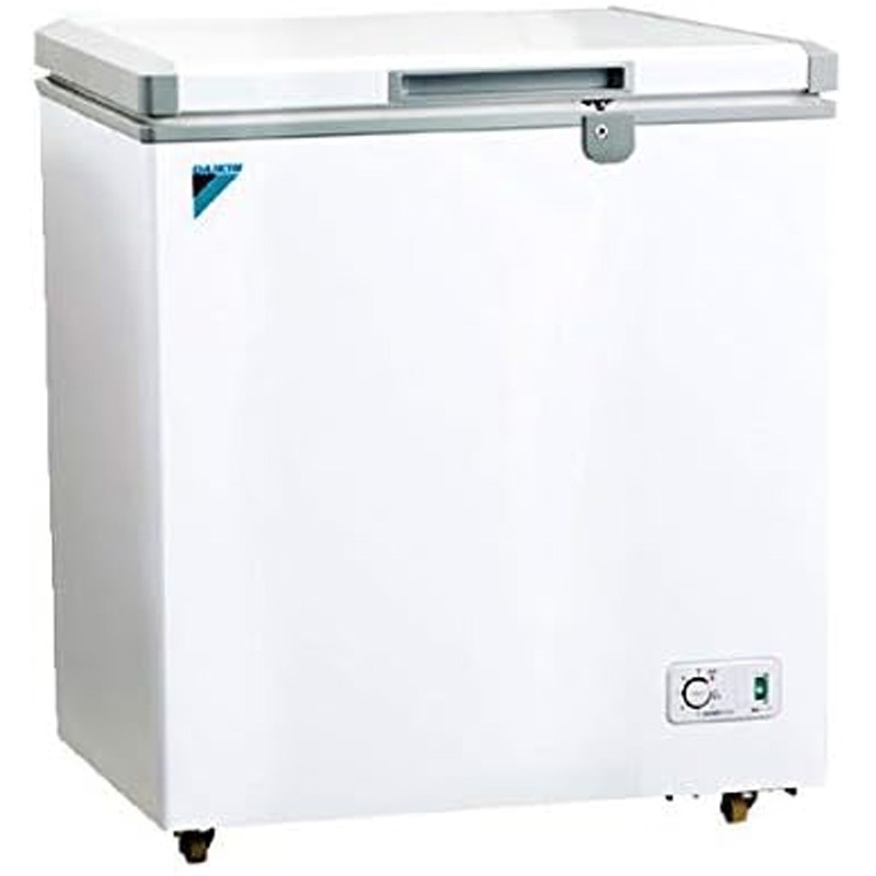 ダイキン DAIKIN 冷凍庫 ホワイト 上開き 1ドア 142L チェストフリーザー 業務用 ストッカー LBFG1AS