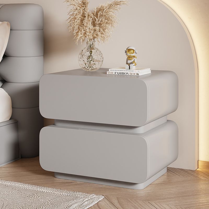 韓国インテリア 北欧風 実木製ベッドサイドデスク 取り付ける不要 サイドテーブル テーブル 極簡 引き出し 寝室 収納 キャビネット簡略整地 ベッドサイド テーブル