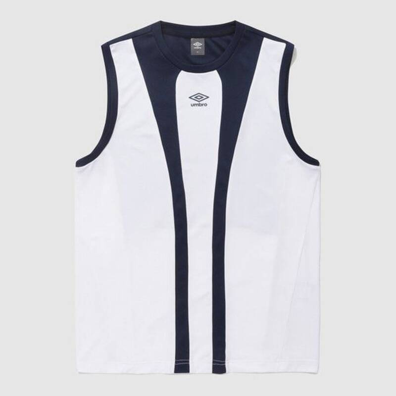 アンブロ UMBRO [アンブロ] ユニセックス PTR フィールドトレーニング メッシュ サッカー ノースリーブ Tシャツ UQ2L51WHT 197096
