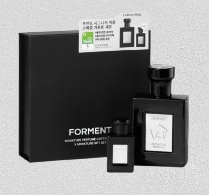 [数量限定] 韓国 人気No.1 シグニチャー パフューム コットンハグ 50ml +ミニサイズ5ml メンズ用 男性用 香水 失敗しない彼氏へのプレゼント