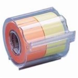 （まとめ）ヤマト メモックロールテープ 蛍光 NORK-25CH6C(×10セット)