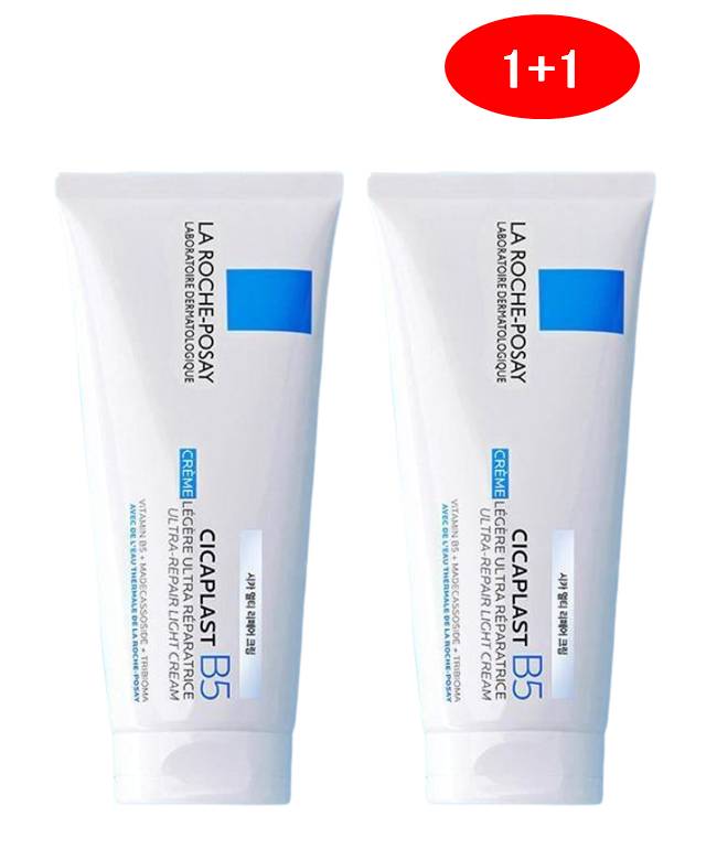 [1+1]シカプラスト マルチ リペア クリーム 100ml + 100ml / 鎮静,保湿,弾力ケアを一度に！