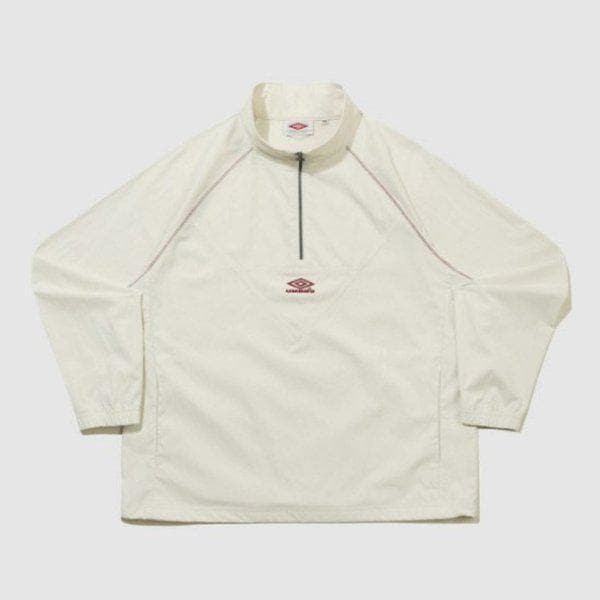長袖Tシャツ VQA UQ323CWT99-ECR HBL ロイヤルカレッジ スタンネックアノラック ベージュ
