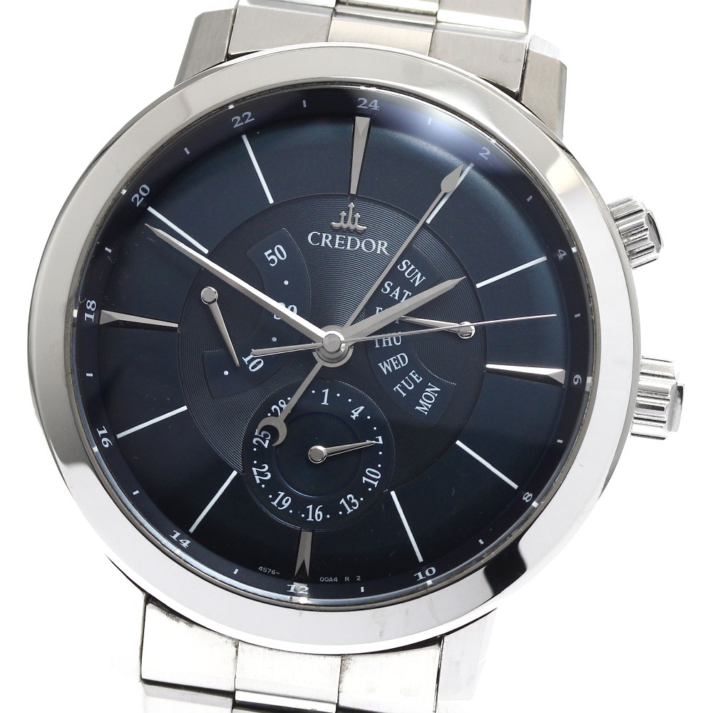 セイコー SEIKO GCBT995/4S76-00A0 クレドール ノード デイデイト 自動巻き メンズ _891262【中古】