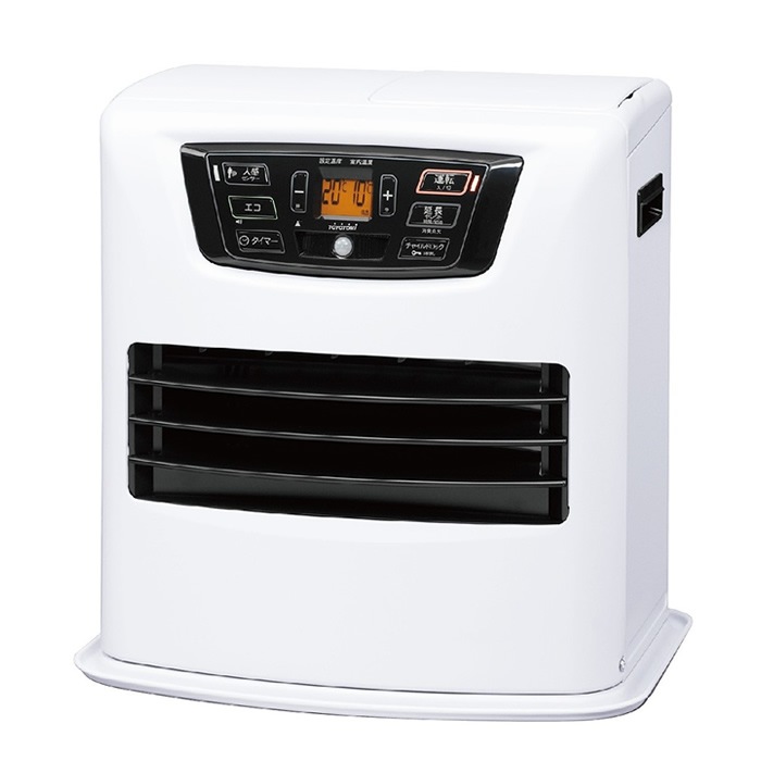 石油ファンヒーター 人感センサーモデル LC-S36P-W ホワイト 木造10畳 コンクリート13畳