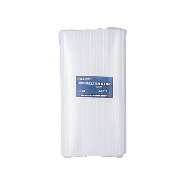 （まとめ）白光 ホットメルト接着剤 1kg 乳白色811 1個[x3セット]