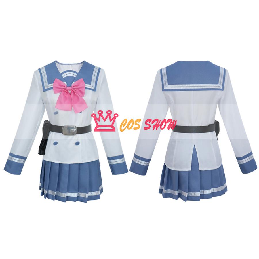 2025新品販売 天空侵犯 本城遊理（ほんじょう ゆり）コスプレ衣装 靴下＋ベルト付き cosplay 仮装 イベント ハロウィン 学園祭 ステージ