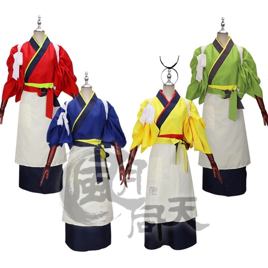 2点購入で1OO円オフ 激安販売 ハロウイン 変装 アニメ コスプレ衣装 和服 浴衣 着物 井ノ上たきな 錦木千束 カフェ リコリス・リコイル