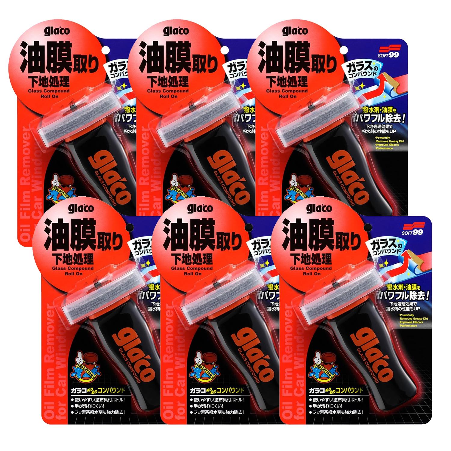 6個セット SOFT99 04101 ウィンドウケア ガラコぬりぬりコンパウンド