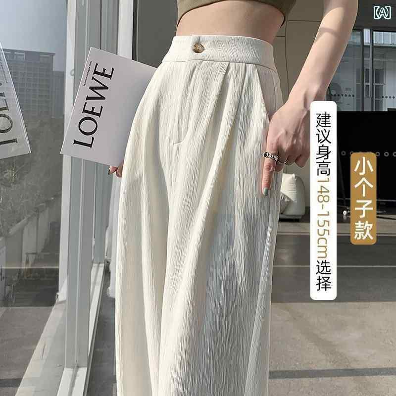 スラックス レディース 夏 薄手 ロングパンツ ストレート タック ポケット ハイウエスト 通気 体型カバーわにりにくい カジュアル おしゃれ 白 黒 緑 大きめサイズ