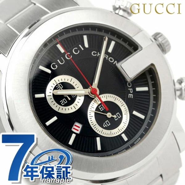 グッチ 時計 メンズ GUCCI 腕時計 G-CHRONO G-クロノ ブラック YA101309 72,782円