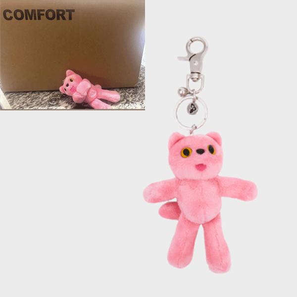 【BTS ブイ着用】COMFORT PIYONG Key Ring Cotton Candy キーリングストラップ キーホルダー 小物 韓国 韓国雑貨 かわいい おしゃれ ブイ テテ テヒョン V