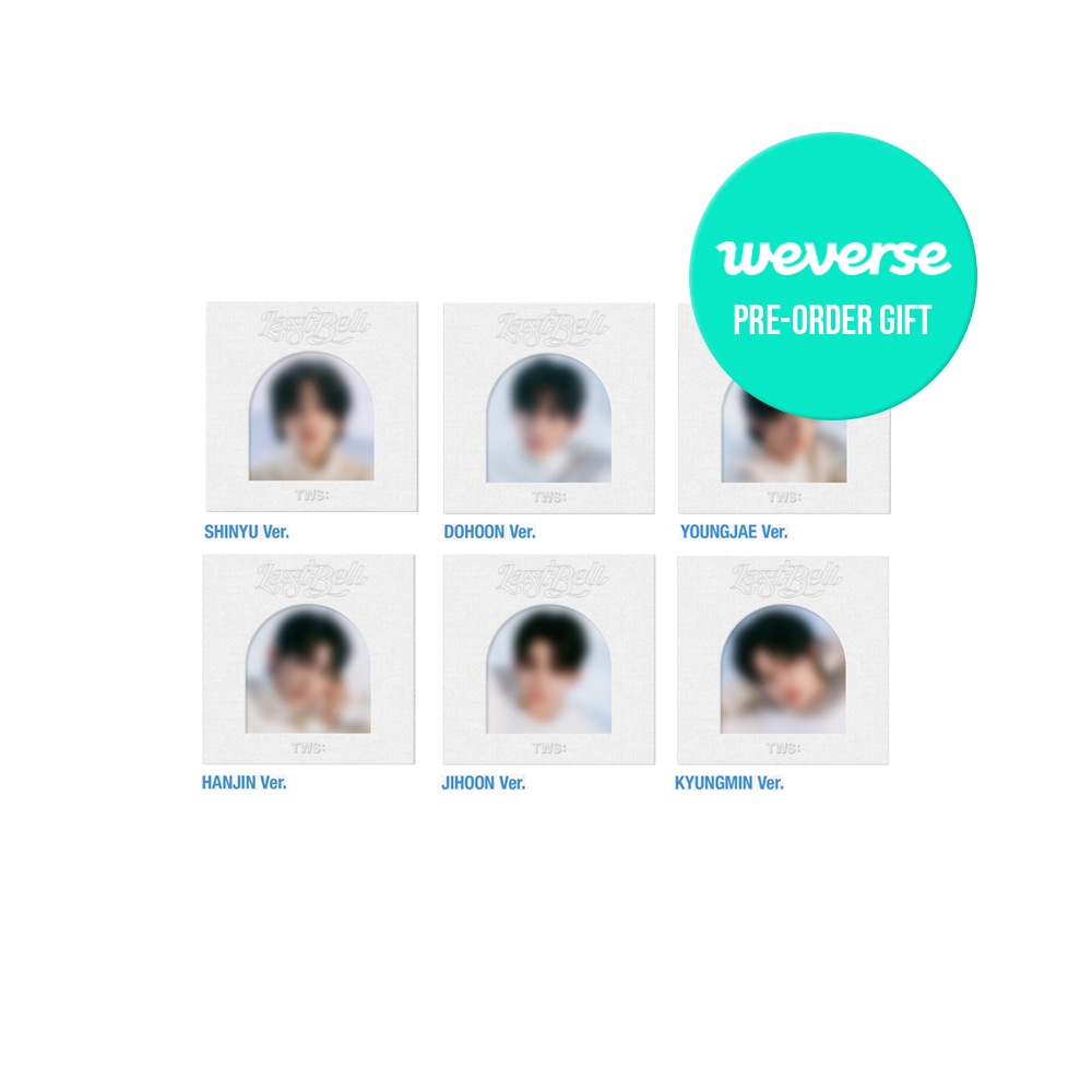 【WEVERSE特典選択】 TWS - LAST BELL / シングル·アルバム / COMPACT Ver 5種セット