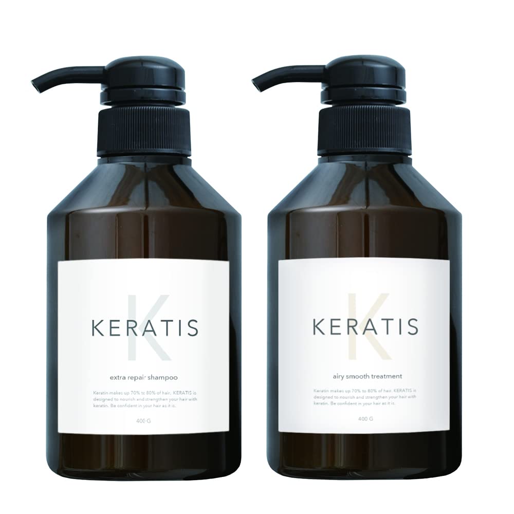 KERATIS repair ケラチン シャンプー トリートメント 各 400g 1セット