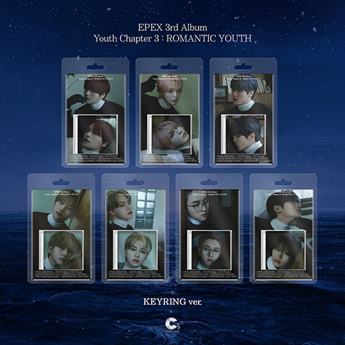 【セット/アルバム7種】 EPEX - Youth Chapter 3 : ROMANTIC YOUTH (KEYRING ver.) 7,125円