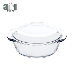 5pscグループ買い価格パイレックス鍋 スープ鍋 透明ふたのミルク鍋 丸型土鍋 ガラスボウル 大容量ボウル