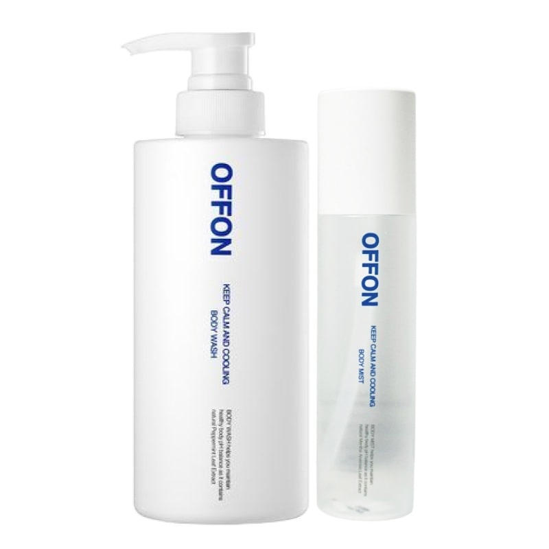 オフオン トラブルケア ボディケア 2点セット(ボディウォッシュ500g+ボディミスト150ml) / 韓国 人気 体 ニキビ 夏 背中ニキビ ケア ボディソープ ミスト セット