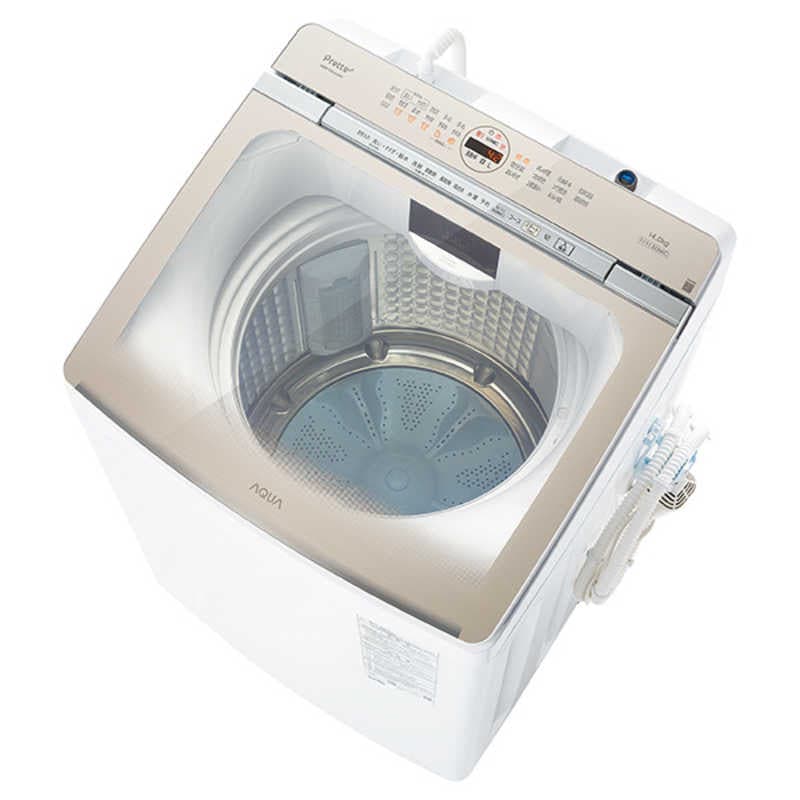 アクア　AQUA　全自動洗濯機 洗濯14.0kg Prette plus プレッテプラス VXシリーズ 自動投入 ホワイト　AQW-VX14A-W（標準設置無料）
