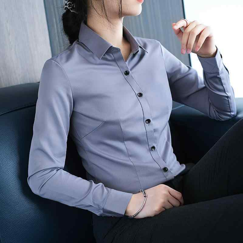 レディース トップス シャツ ブラウス オフィス 通勤 カジュアル 長袖 ウェア 春秋 大人 女性 清楚 衣料品 面接 仕事 フォーマル 作業服 婦人服
