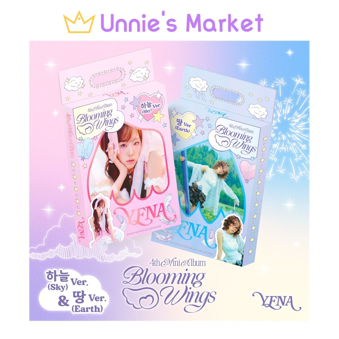 [SET] CHOI YENA Blooming Wings 4th Mini Album