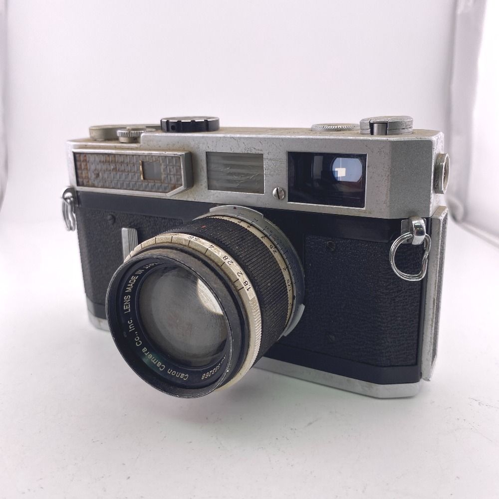 Canon MODEL 7 35mm フィルムカメラ アルミ フィルムカメラ ブラック ユニセックス