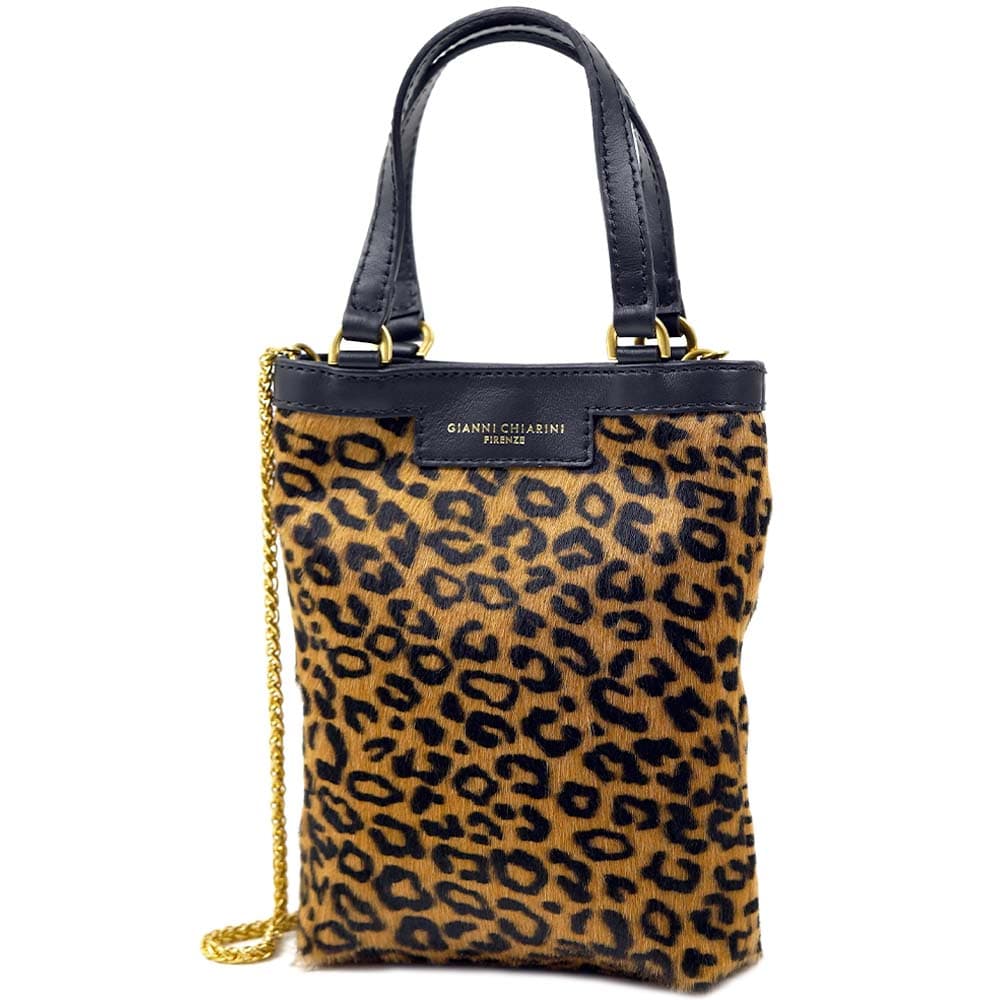 ジャンニキアリーニ ショルダーバッグ レディース カミッラ ミニバッグ 2WAY ハンドバッグ クロスボディ Leopard レオパード柄 Gianni Chiarini CAMILLA BS9620