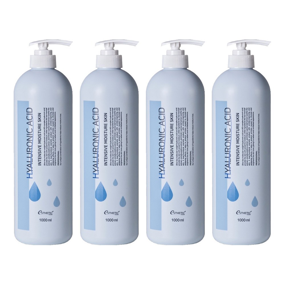 エステティックハウス 大容量 ヒアルロン酸 トナー1000ml4個