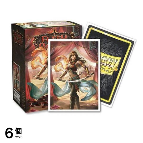 ドラゴンシールド マットアートスリーブ フレッシュ&ブラッド AT-16090 Kassai 100枚入 6個セット