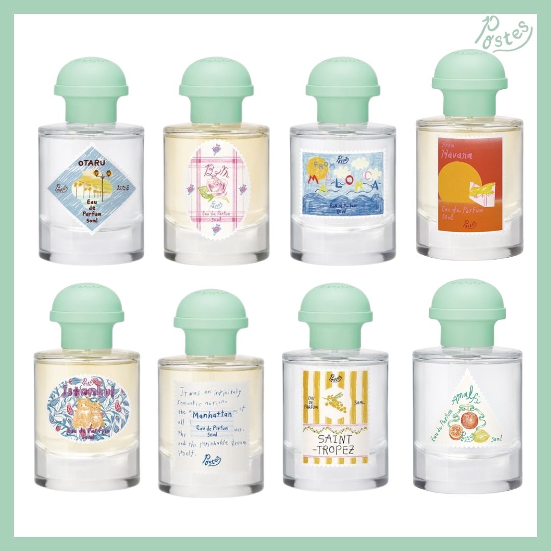 [POSTES] Eau de Parfume 50ML 8種 + Free Omake 20代 香水 韓国香水 人気 韓国香水 おすすめ