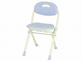 幸和製作所 テイコブ折りたたみシャワ-チェア ブルー BSOC03