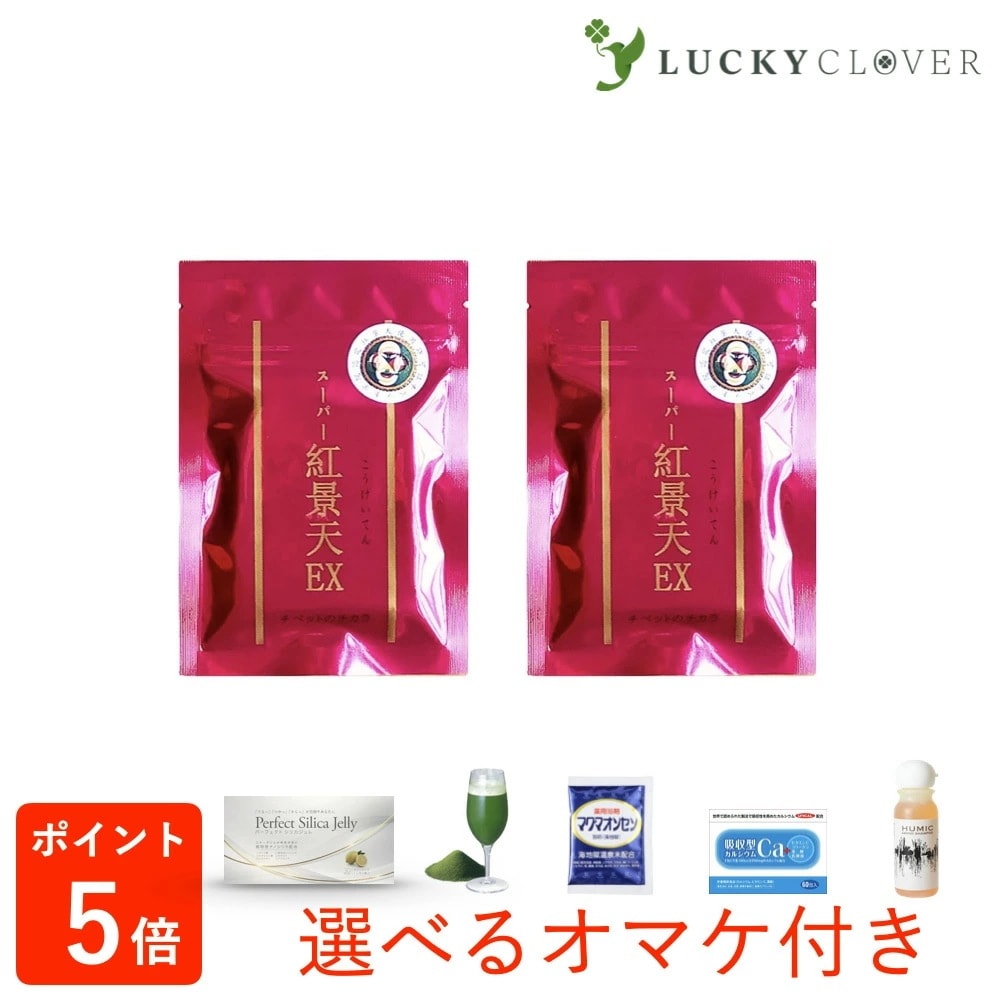【2個セット】スーパー紅景天EX こうけいてん 30粒入 紅景天濃縮エキス 冬虫夏草 朝鮮人参 妊活 徳潤 13,960円