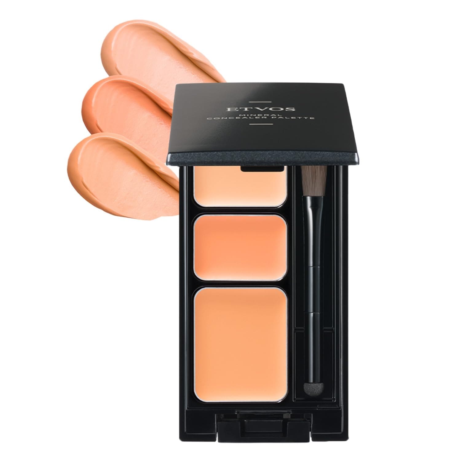 ETVOS エトヴォス ミネラルコンシーラーパレット SPF36 PA+++ 3.1g #ピンクベージュ 石けんで落ちる シミ/クマ/ニキビ跡カバー ピンク