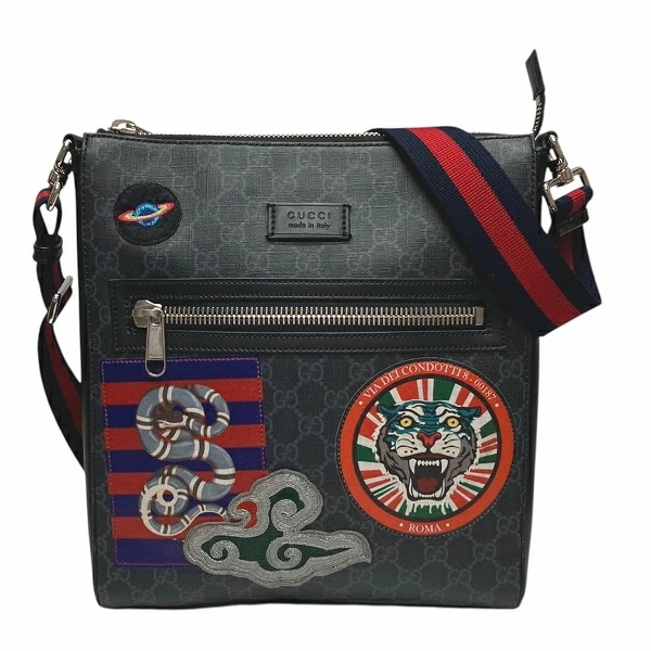 グッチ クーリエ 474137 GGスプリーム メッセンジャーバッグ 【中古】