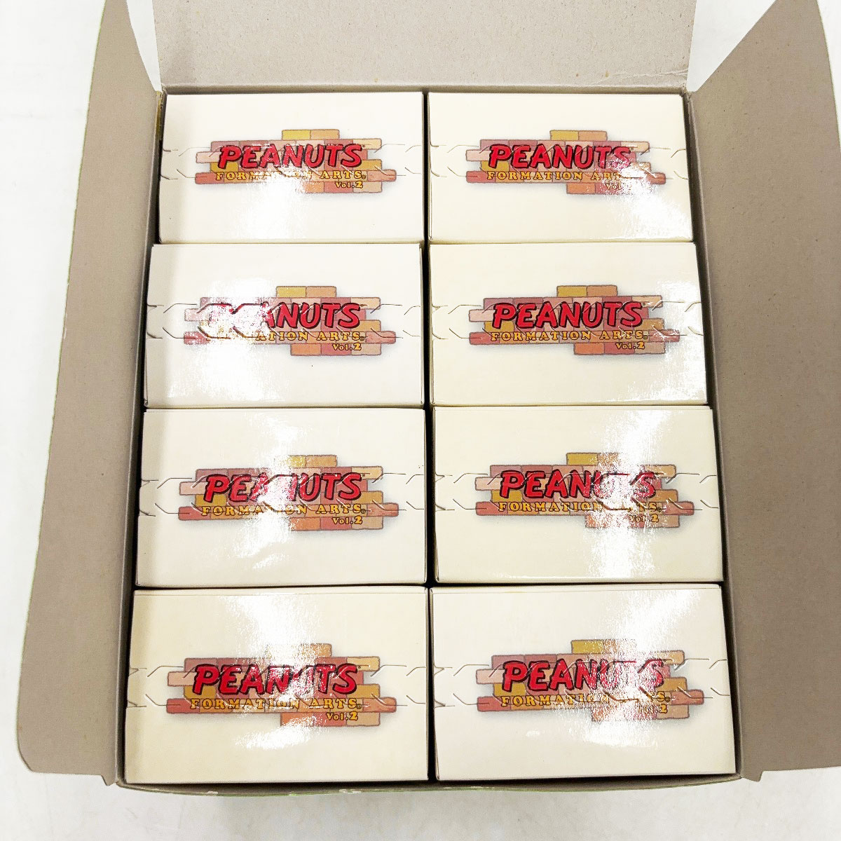 【中古・未使用品】[8個入BOX] ピーナッツ フォーメーションアーツ Vol.2 フィギュア スヌーピー PEANUTS
