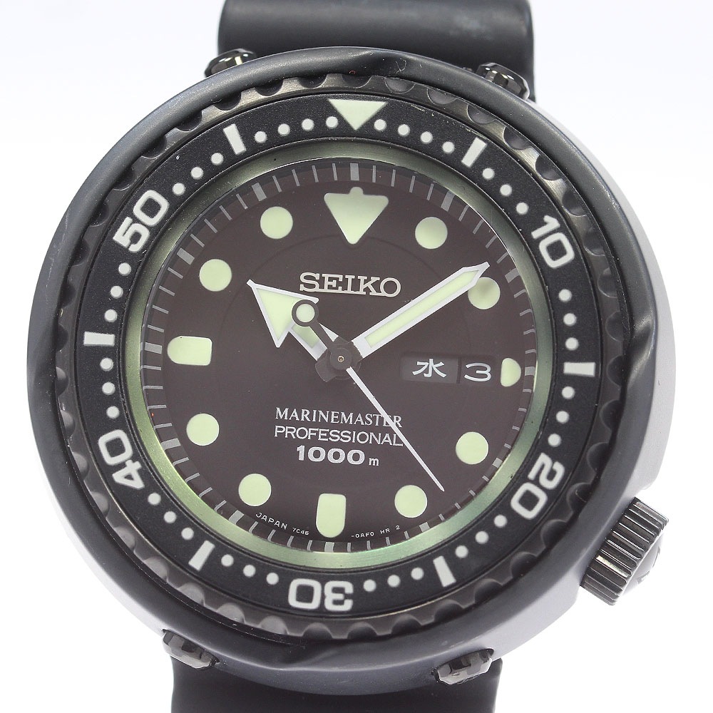 セイコー SEIKO SBBN025/7C46-0AH0 プロスペックス マリーンマスター デイデイト クォーツ メンズ _846727【中古】