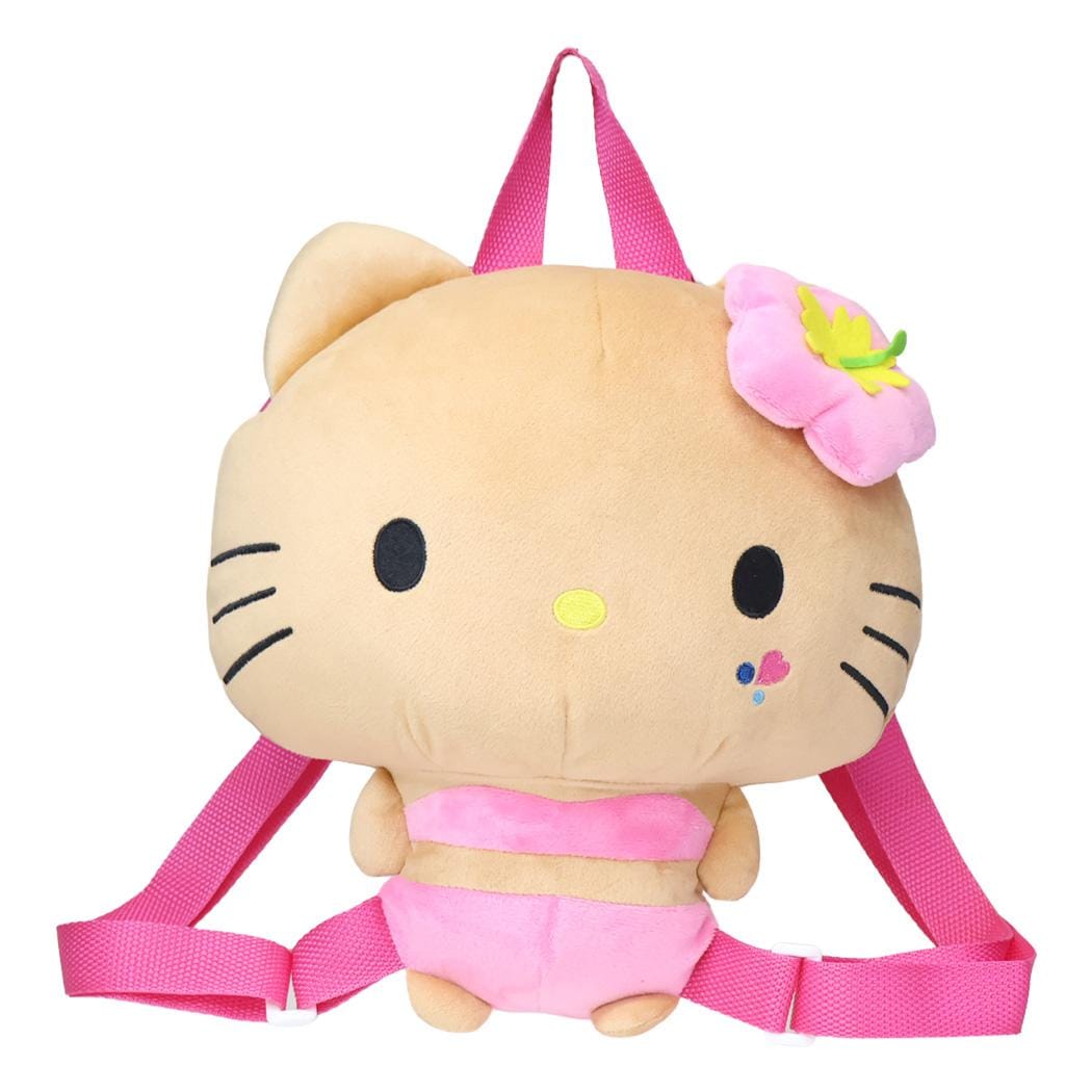 Qoo10] サンリオ ハローキティ リュック ぬいぐるみリュッ