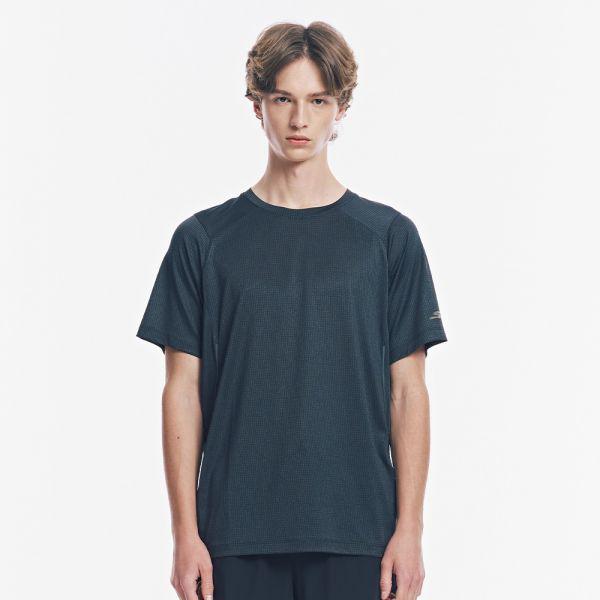スケッチャーズアパレル男性パフォーマンスメッシュニットTシャツ_SP3MTCFM012男性パフォーマンス