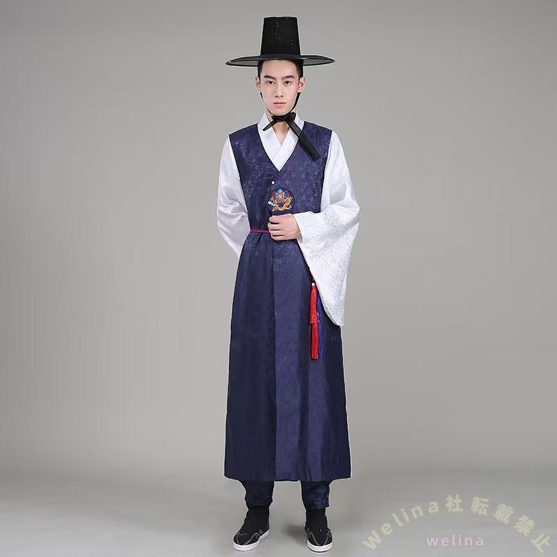 韓服パジチョゴリ メンズ龍刺繍スーツセット Welina（株） 入学式成人式イベントパーティー 還暦七五三学園祭 華やか男性民族衣装