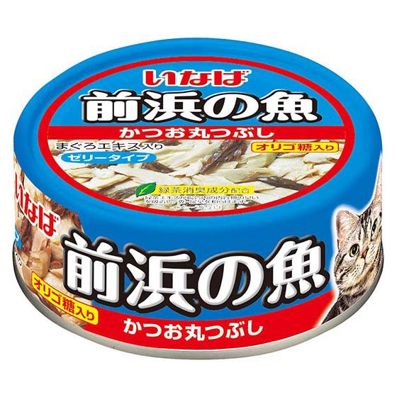 （まとめ買い）前浜の魚 かつお丸つぶし 115g IWF-141 猫用フード [x24]