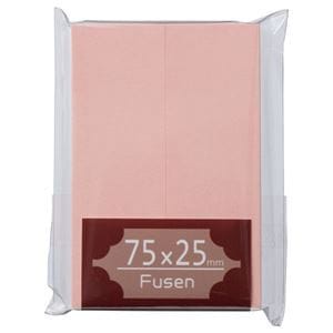 （まとめ） TANOSEE ふせん 75x25mm 桃 1パック（2冊） [x30セット]