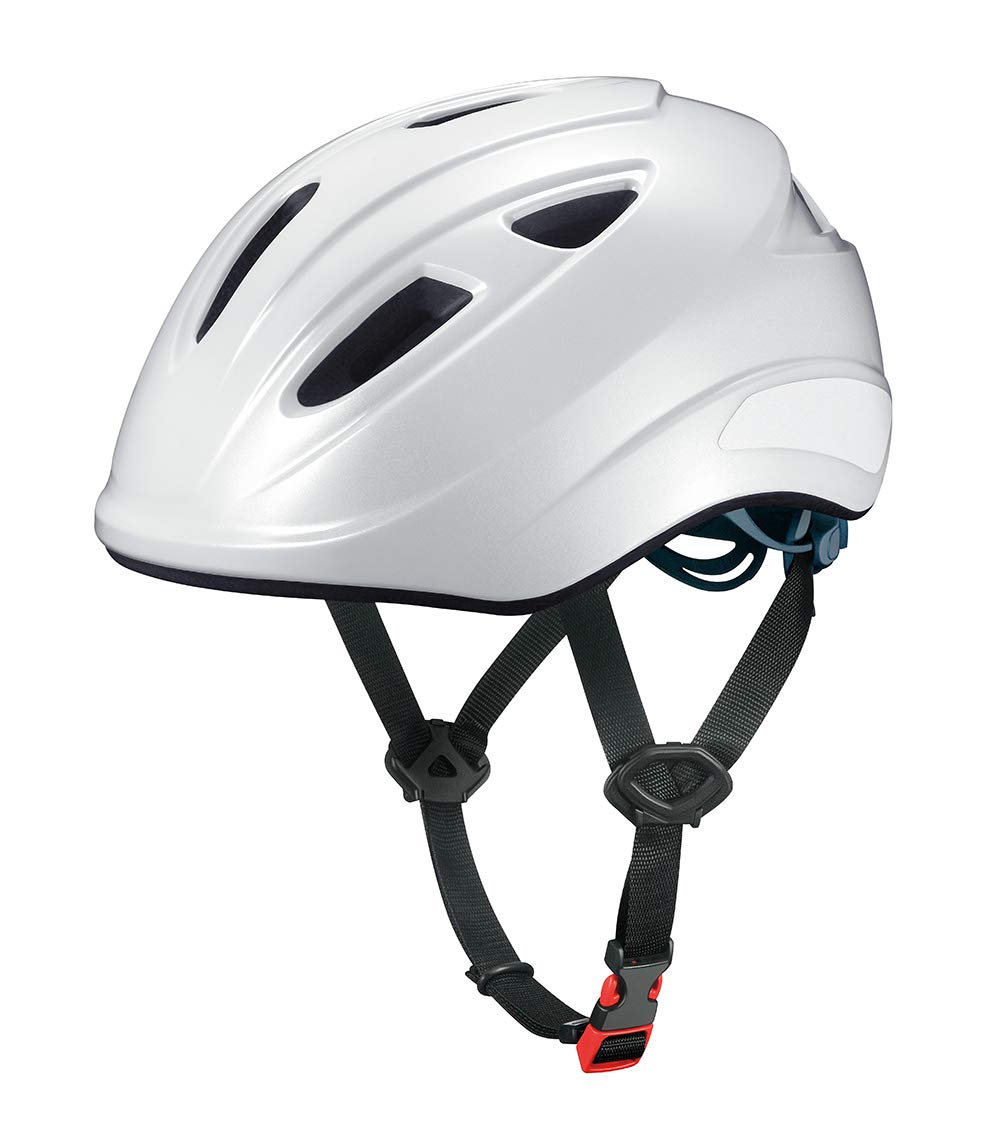 OGK KABUTO(オージーケーカブト) スクール用ヘルメット SB-02M 自転車通学用軽涼ヘルメット カラー:パールホワイト サイズ:M(頭囲56-58cm) SG認証