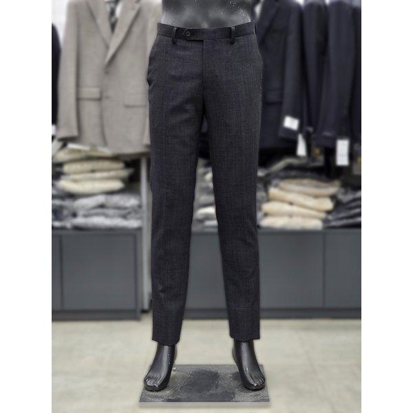 ウール混紡無地ベーシックパンツZI154