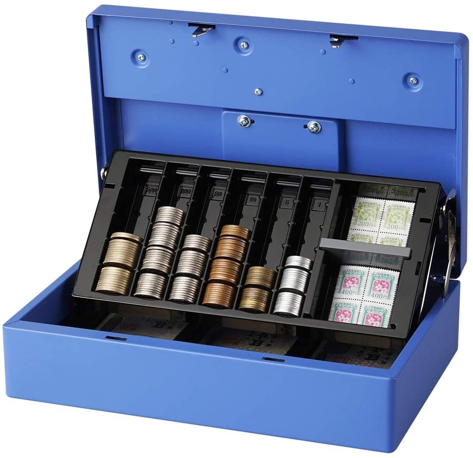 （まとめ買い）キャッシュボックス 引き出し収納型手提げ金庫 CB-8800 [x3] 26,526円