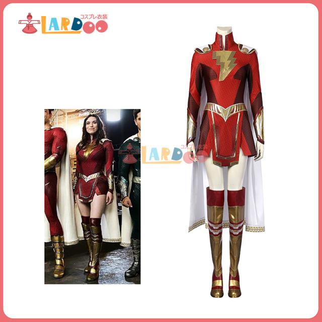 新タイプ追加 激安販売 シャザム! Shazam! Fury of the Gods Mary Bromfield コスチューム コスプレ衣装[4739]